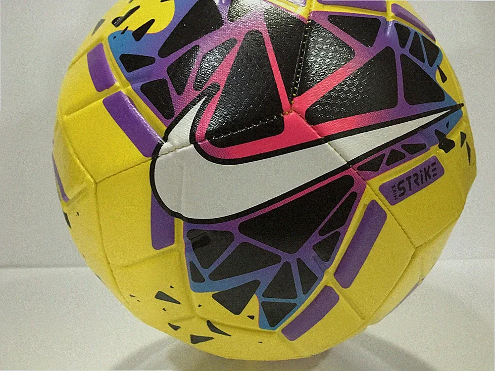 Nike Strike Soccer Ball Yellow/Black/Purple / SC3639 710