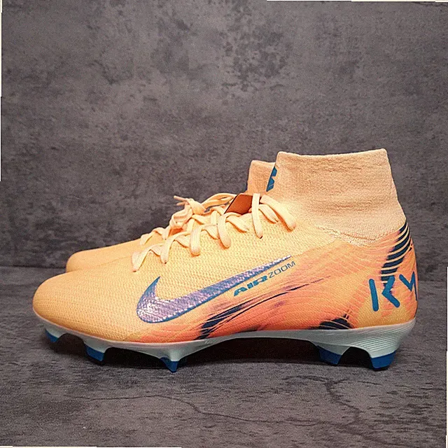 NIKE Superfly 10 Pro KM FG Soccer Cleats Mens 7 Womens 8.5 Melon Tint Mbappe