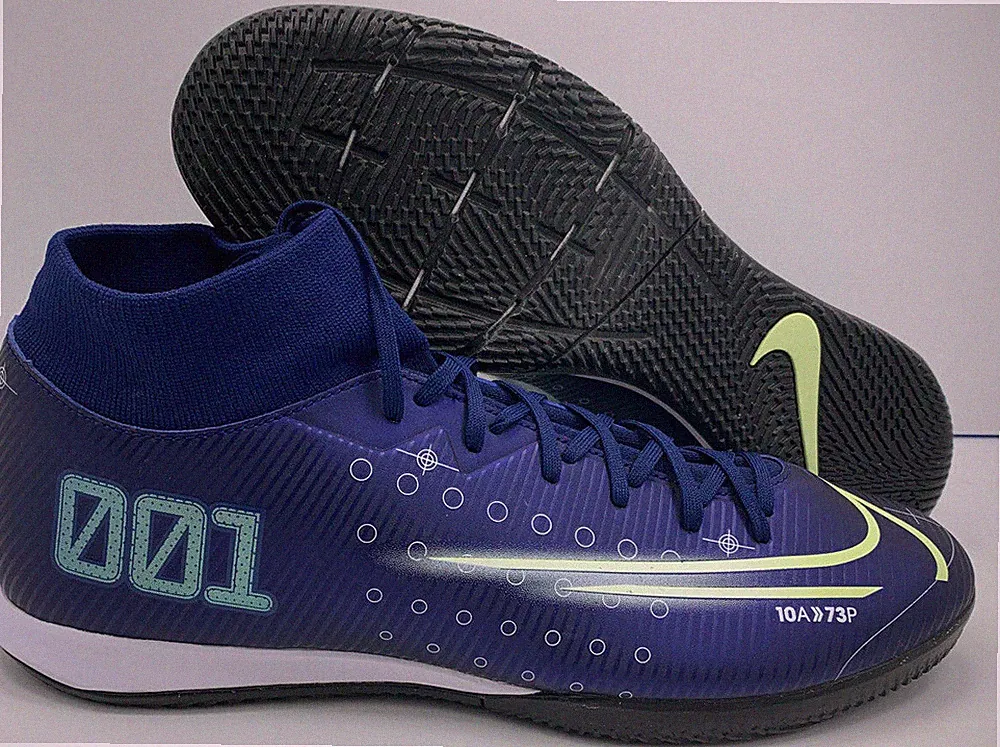 Nike Superfly 7 Academy MDS IC CR7 Indoor Soccer Cleats BQ5430-401 Sz 6 US