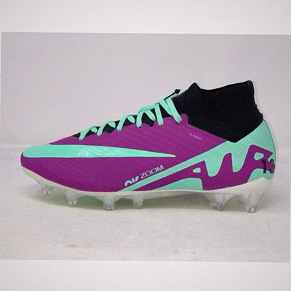 Nike Superfly 9 Elite AG-PRO Mint Purple Soccer Cleats, Size 4.5 / 6W FN6745-900