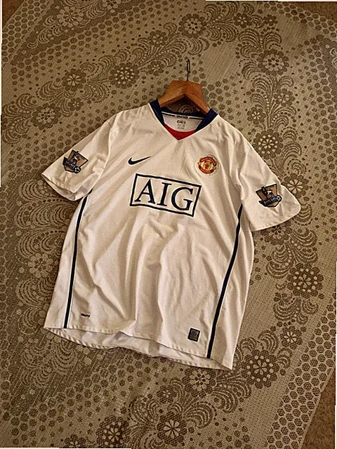 Nike T-shirt Manchester United Football Jersey 2008-2009 Soccer