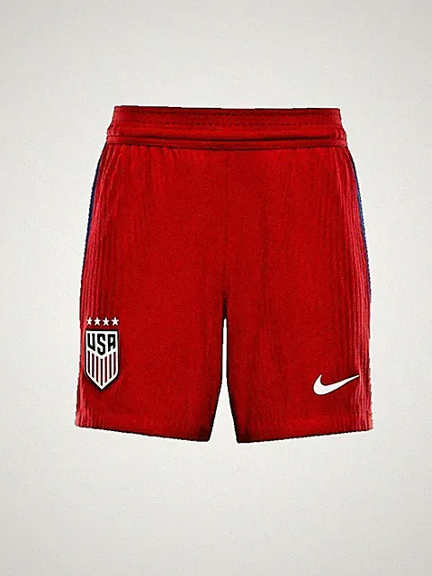 Nike Team USA USWNT Authentic Match Away Soccer Shorts FJ1466-615 Womens Size S