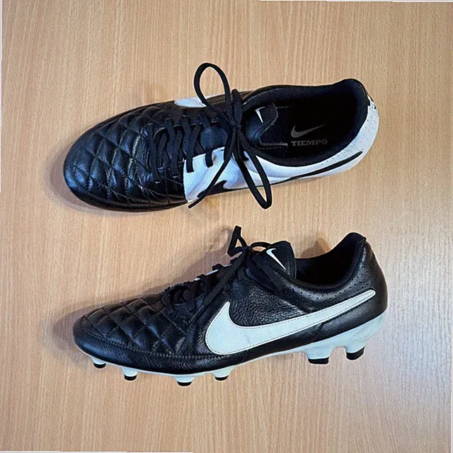 Nike Tiempo Genio Leather FG 2015 Football Boots Soccer Cleats US 11 EUR 45 *