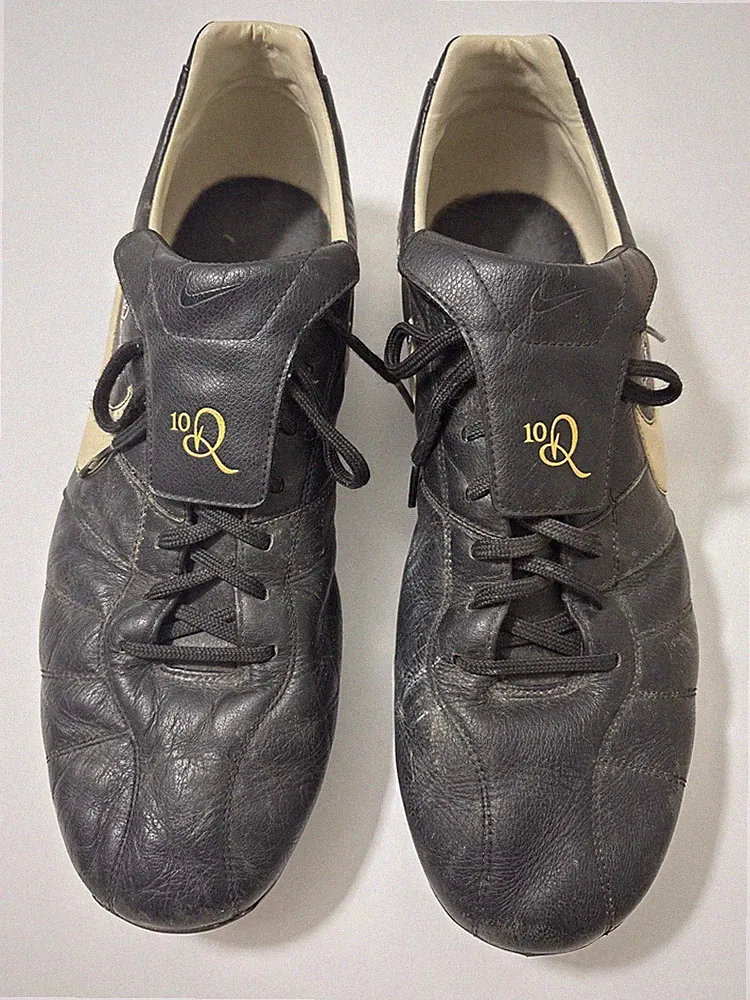 Nike Tiempo Guri Ronaldinho Men’s 15 49.5 Leather Cleats 315286-027 Vintage 2007