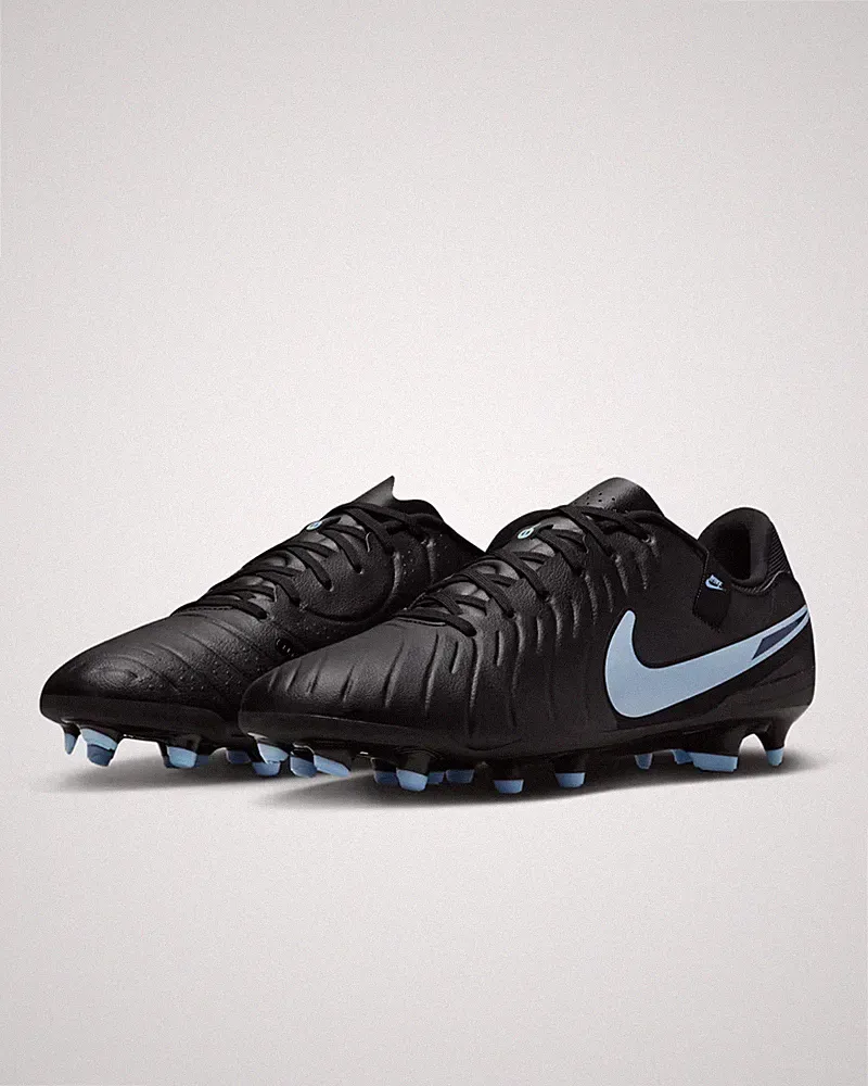 Nike Tiempo Legend 10 Academy F/G/MG Low-Top Soccer Cleats Black 10 DV4337-003