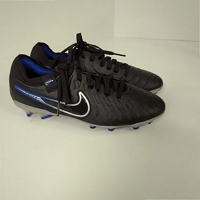 Nike Tiempo Legend 10 Academy FG MG Soccer Cleats Boys Size 4.5 Youth Kids Black