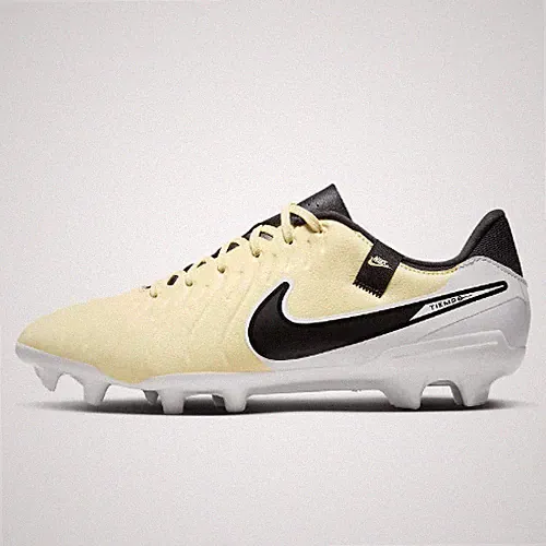 Nike Tiempo Legend 10 Academy MG Soccer Cleats 'Lemonade/Black' (DV4337-700)