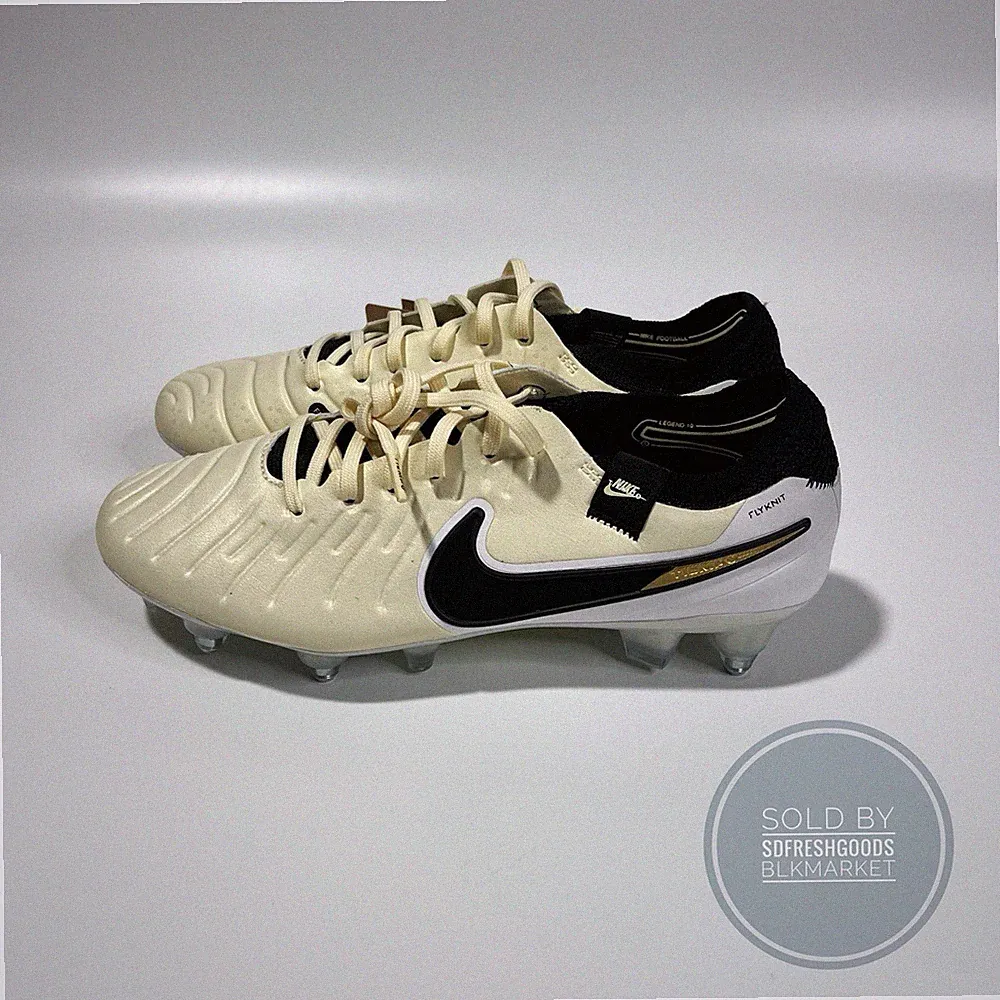 NIKE Tiempo Legend 10 Ag-Pro Soccer Cleats Lemonade Gold Coin DV4330-700 6M 7.5W