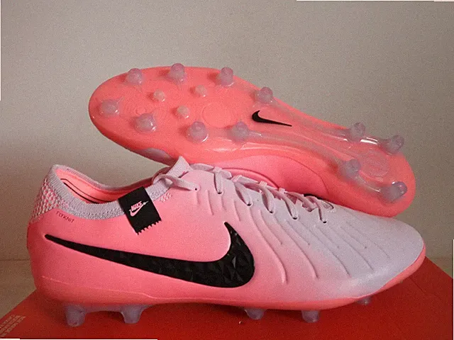 Nike Tiempo Legend 10 Elite AG Pink-Black Soccer Cleats Sz 11 [FN7282-601]