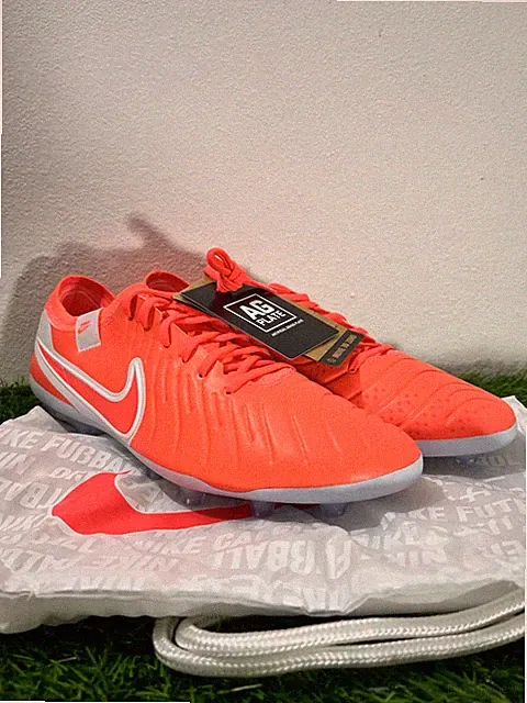 Nike Tiempo Legend 10 Elite AG-Pro Hot Lava DV4330-800 Men’s 9/W10.5 Cleats