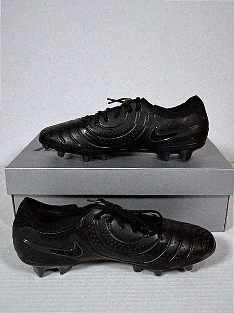 Nike Tiempo Legend 10 Elite FG Black Soccer Cleats DV4328 002 Men/Kids Size 7