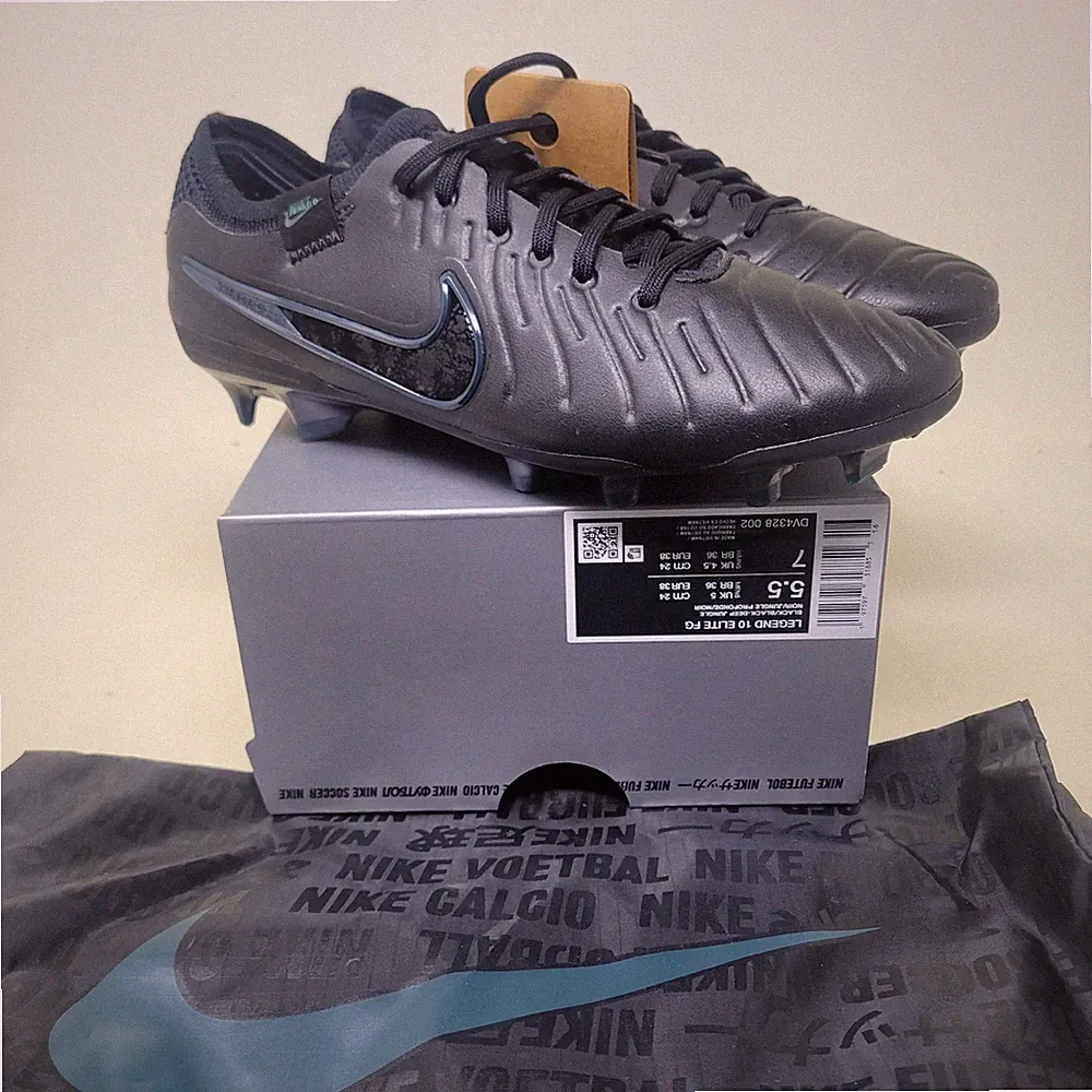 Nike Tiempo Legend 10 Elite FG Black Soccer Cleats Men's Size 5.5 DV4328-002