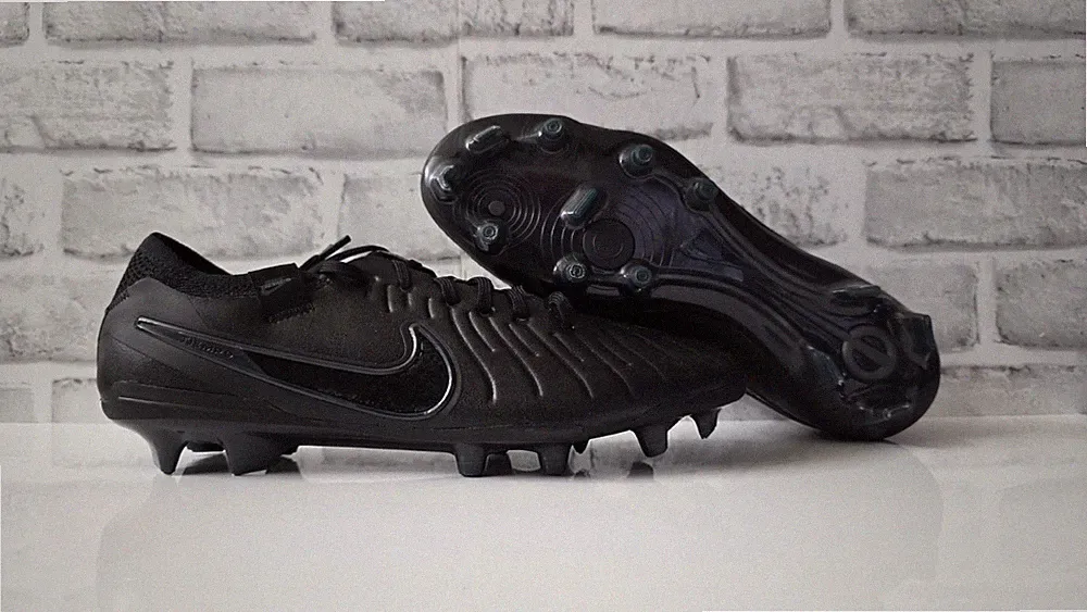 Nike Tiempo Legend 10 Elite FG Black Soccer Cleats Size 7.5 DV4328-002