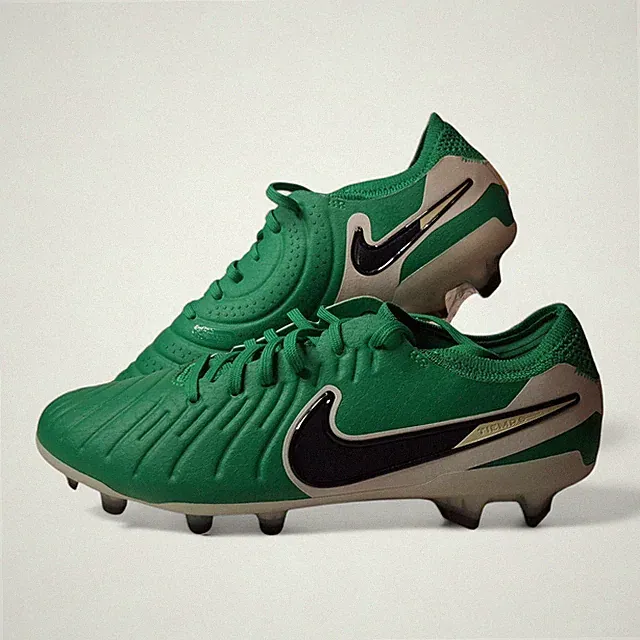 Nike Tiempo Legend 10 Elite FG LV8 Soccer Cleats Green Men's Size 6 HV3768-300