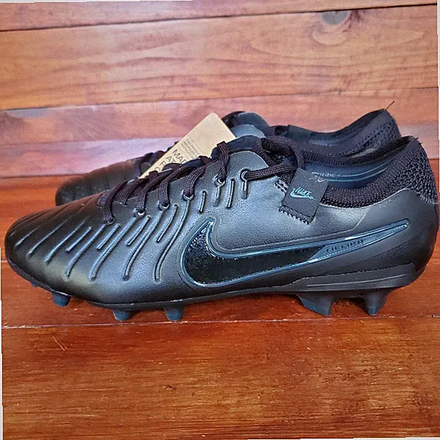 Nike Tiempo Legend 10 Elite FG Soccer Cleats 6.5M/8W Black DV4328-002 New