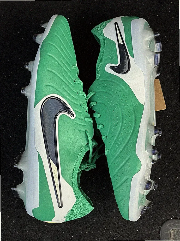 Nike Tiempo Legend 10 Elite FG Soccer Cleats Stadium Green HJ7272-300, Mens 12.5