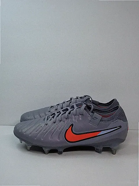 Nike Tiempo Legend 10 Elite SG Pro Grey Soccer Cleat IM0458-400 Men's 6 / 7.5W