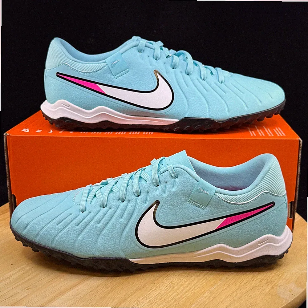Nike Tiempo Legend 10 Men’s Sz 10.5 Turf Soccer Cleats Copa Blue DV4342-401