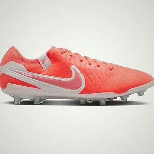 Nike Tiempo Legend 10 Pro AG Men's Size 7 DV4334-800 Hot Lava Soccer Cleats NWT
