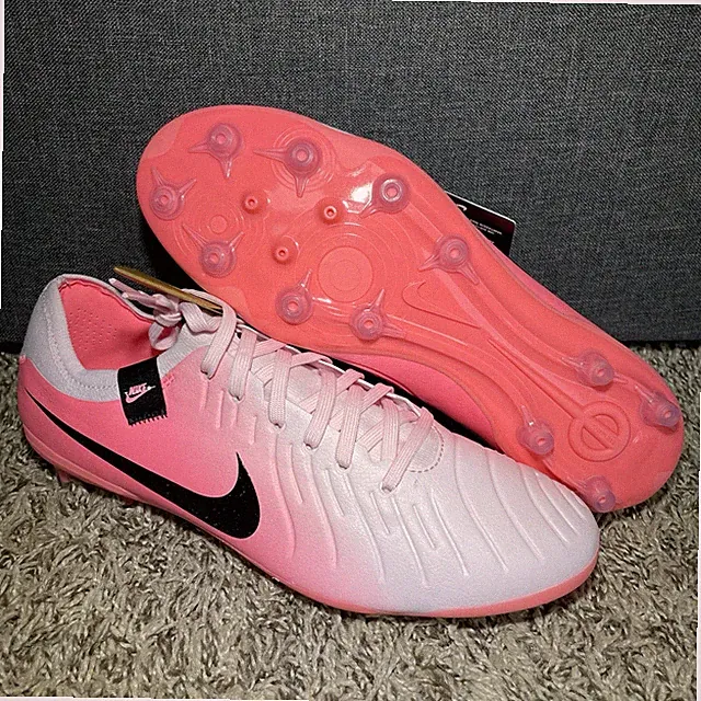 Nike Tiempo Legend 10 Pro AG Pink Foam Soccer Cleats Mens Size 8 DV4334-601 NEW