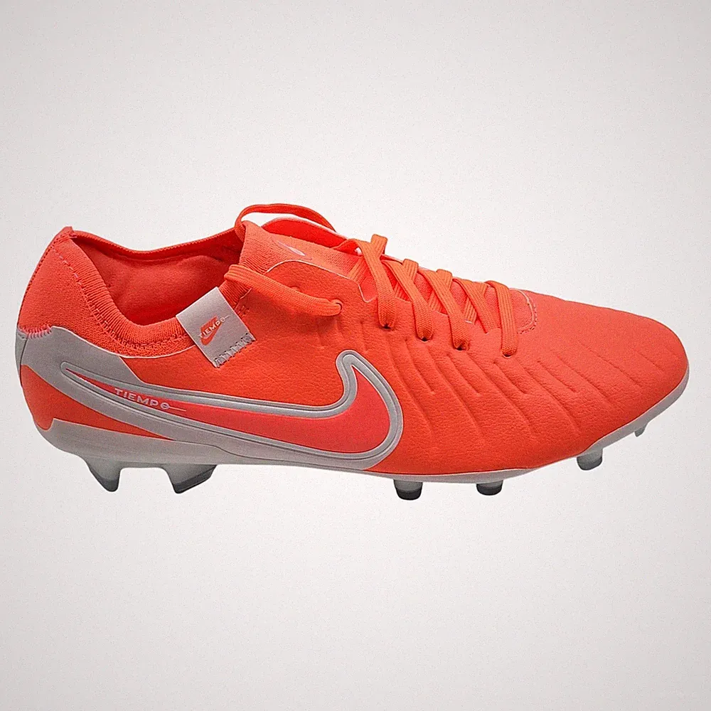 Nike Tiempo Legend 10 Pro FG Mens 7 Hot Lava Soccer Cleats DV4333-800