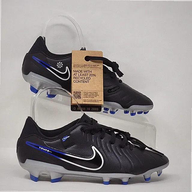 Nike Tiempo Legend 10 Pro FG Mens Size 5.5 Blue Soccer Cleats DV4333-040 New