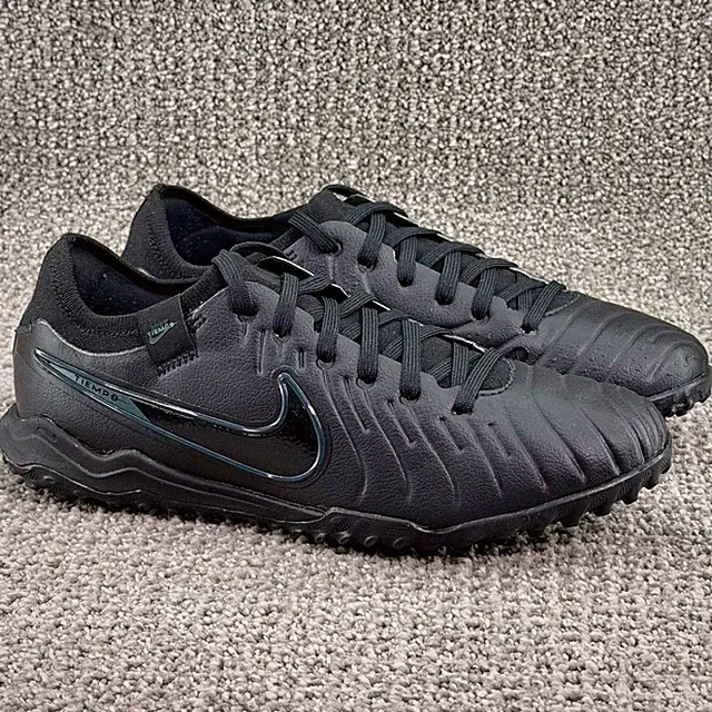 Nike Tiempo Legend 10 Pro TF Turf 'Black Deep Jungle' Shoes DV4336-002 Men's 6.5