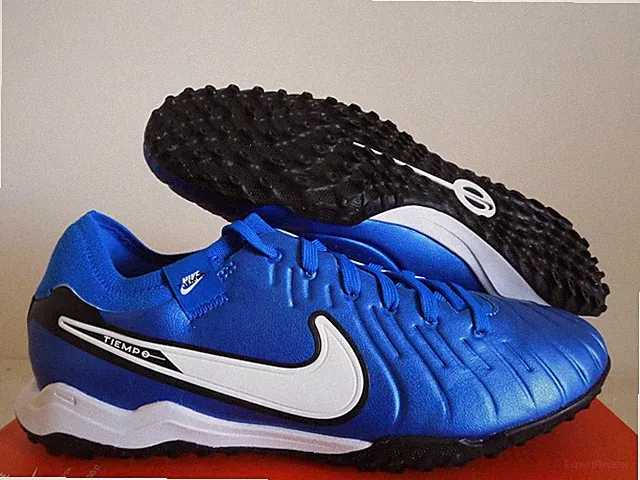 Nike Tiempo Legend 10 Pro Tf "Turf" Soar Blue-White Sz 7.5 [DV4336-400]