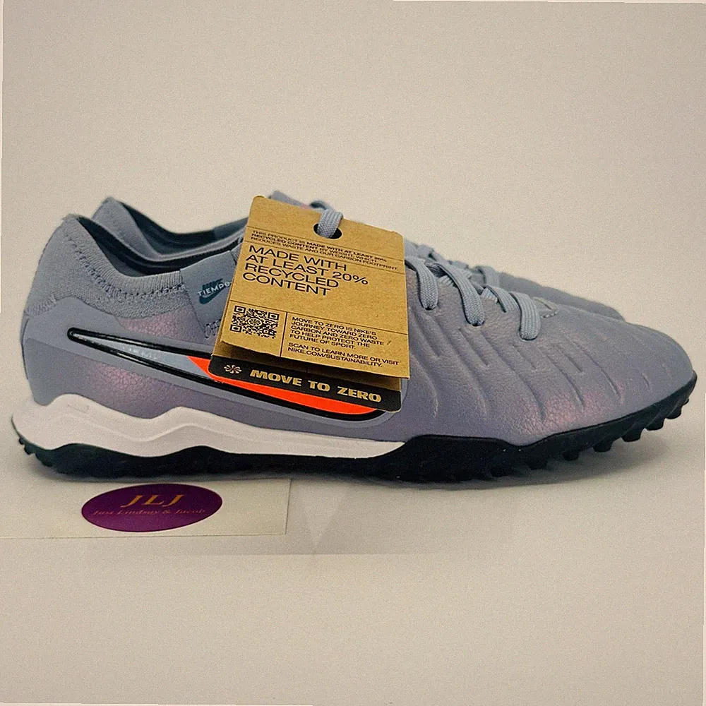 Nike Tiempo Legend 10 Pro TF Turf Soccer Cleats DV4336-402 Size Men's 5 / 6.5 W