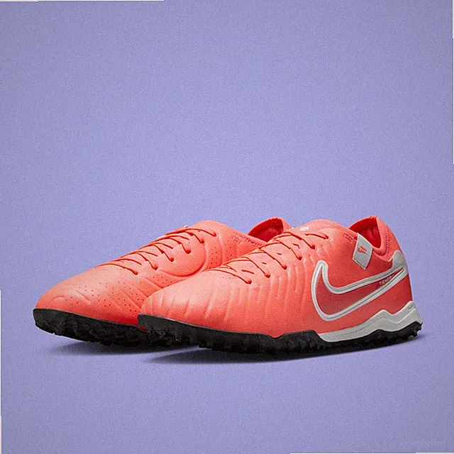 Nike Tiempo Legend 10 Pro Turf Hot Lava DV4336-800 Men's Size 8 Shoes #201A