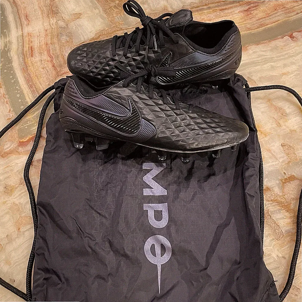 Nike Tiempo Legend 8 Elite FG Kinetic Black Soccer Cleats W/ Bag Sz: 7 M - 8.5 W