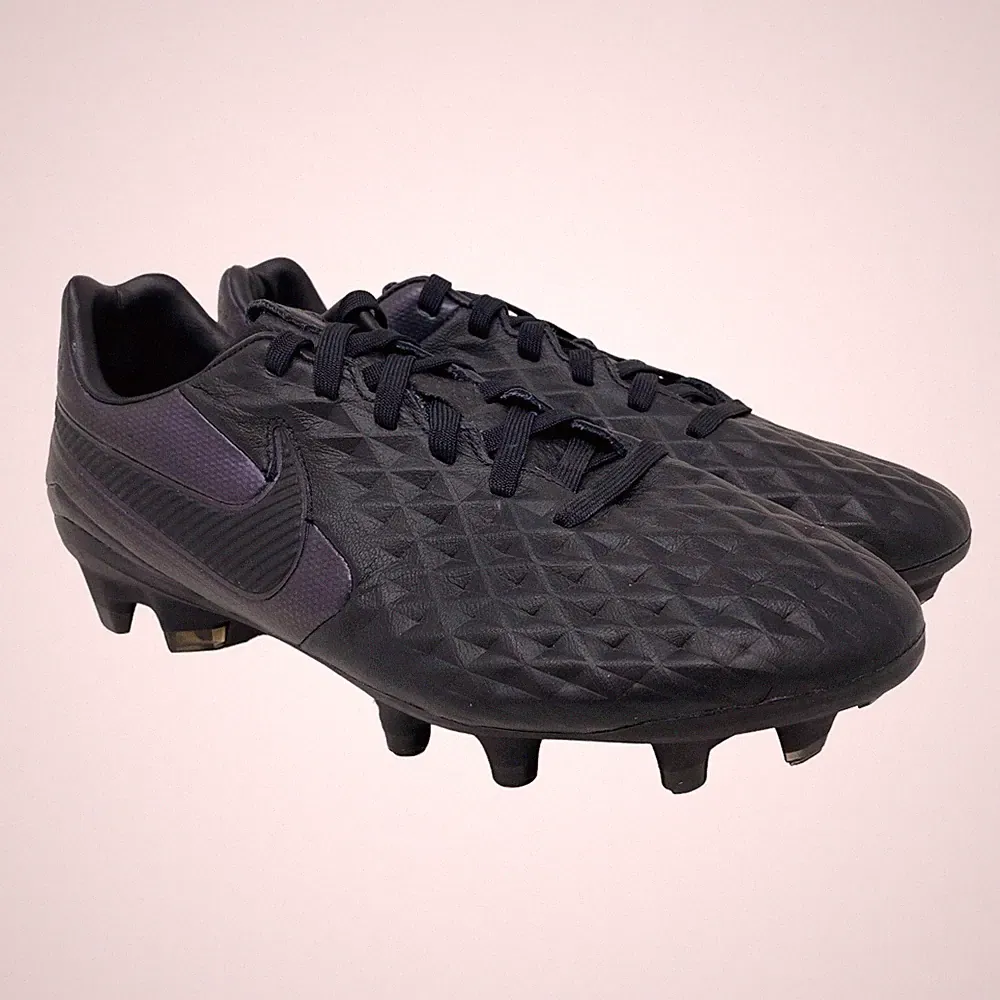 Nike Tiempo Legend 8 Pro FG Soccer Cleats Women’s Size 7 Black AT6133-010