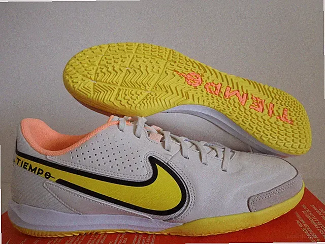 Nike Tiempo Legend 9 Academy Ic Phantom-Yellow Strike Sz 13 [DA1190-002]
