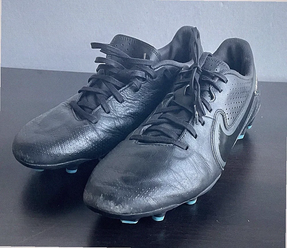 Nike Tiempo Legend 9 Academy MG Multi-Ground Soccer Cleats Black Men's US 9.5