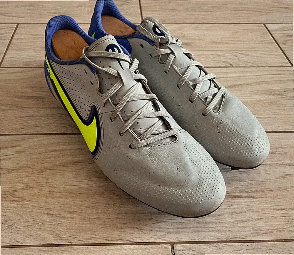Nike Tiempo Legend 9 Academy SG-Pro AC SG Soccer Cleats Men s Size 12 Grey Volt