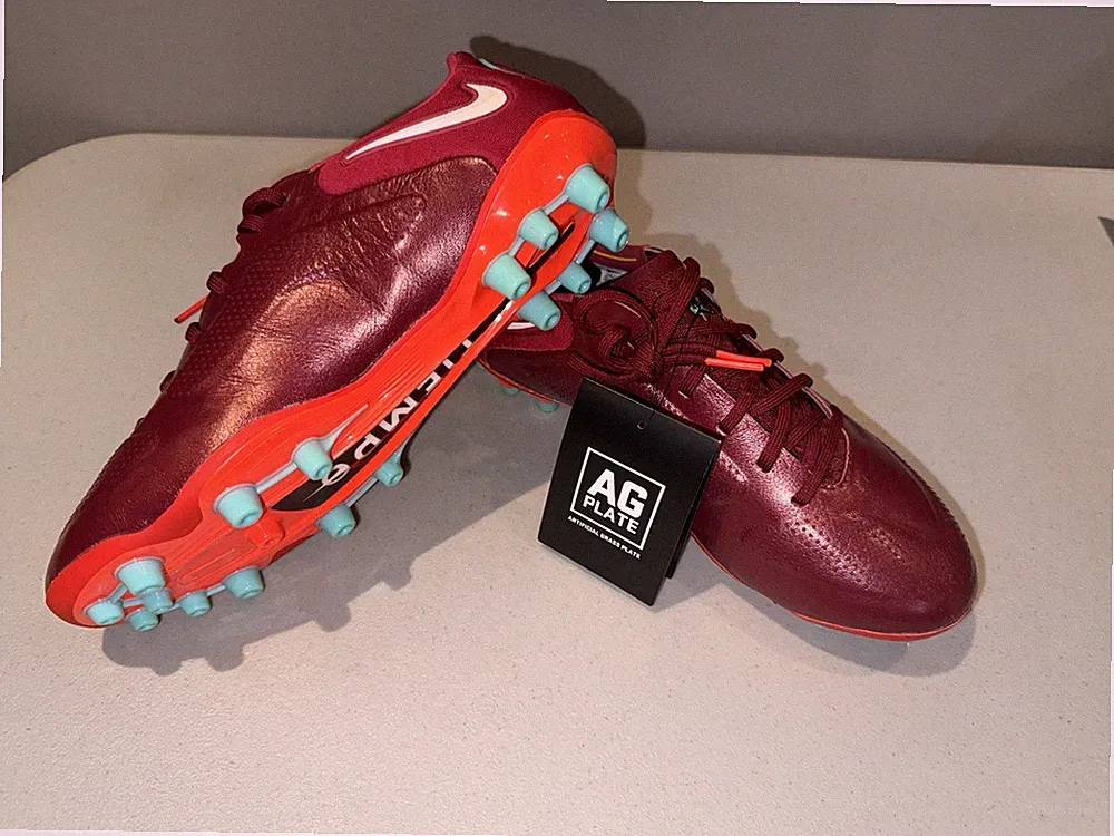 Nike Tiempo Legend 9 Elite AG Pro DB0824-617 Sz 6 ACC K-Leather Soccer Cleats