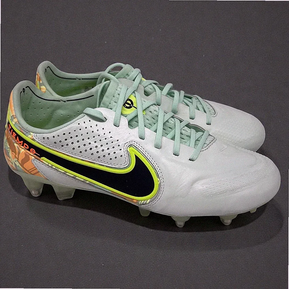 Nike Tiempo Legend 9 Elite SG-Pro AC Green Soccer Cleats Men's 8 DB0822-344