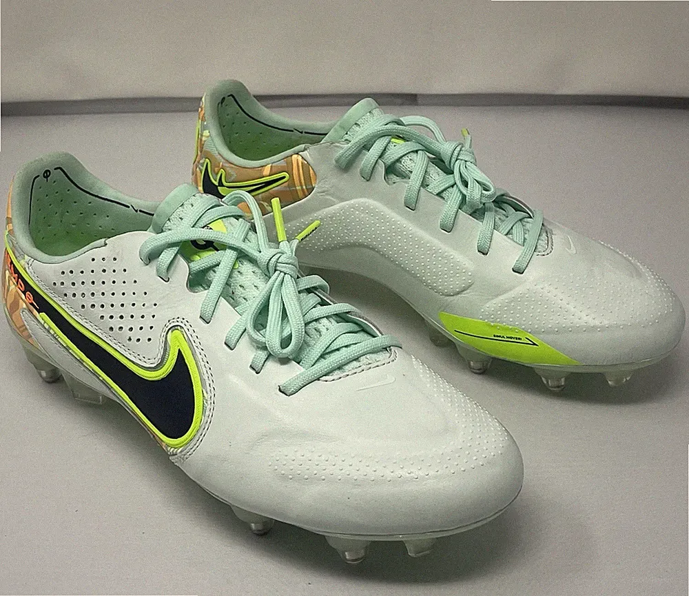 Nike Tiempo Legend 9 Elite SG-PRO AC Green Soccer Cleats Mens Size 6 DB0822-344
