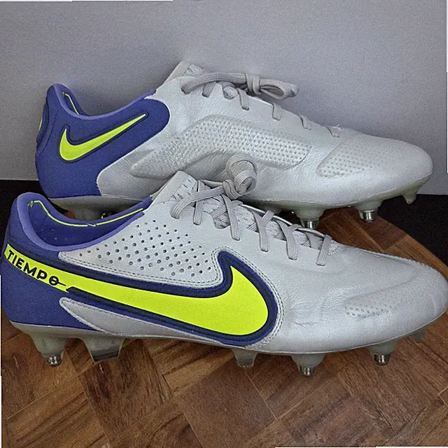Nike Tiempo Legend 9 Elite SG-PRO AC “Grey Volt” DB0822-076 Men’s Size 10.5 NEW