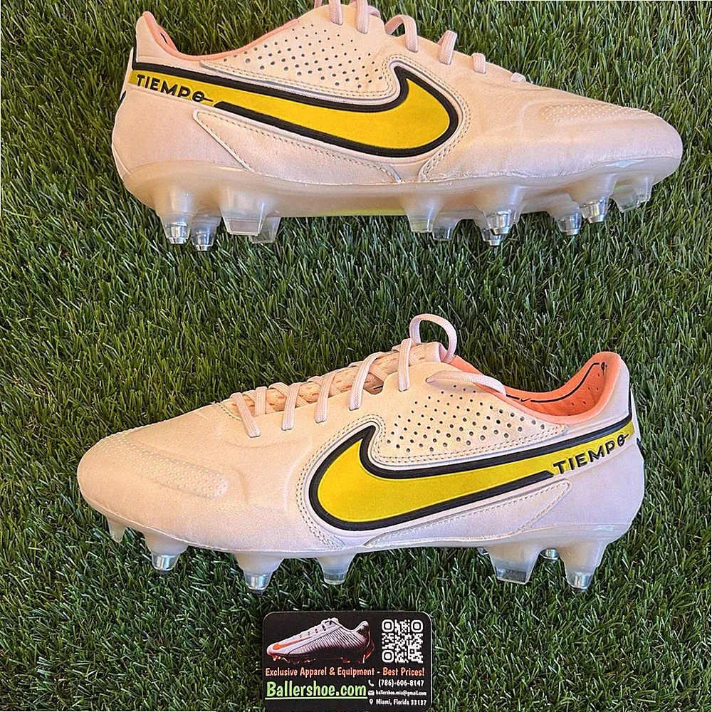 Nike Tiempo Legend 9 Elite SG-Pro AC Soccer Cleats Size 8.5 DB0822-801