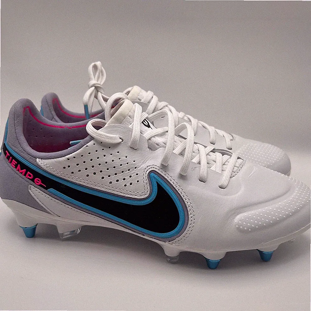 Nike Tiempo Legend 9 Elite SG-PRO Soccer Cleats White DR5980-146 Womens 7.5 new