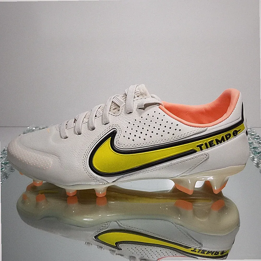 Nike Tiempo Legend 9 Pro FG Ivory Soccer Cleats - Men's 5.5 Wmns 7 - DA1175-002