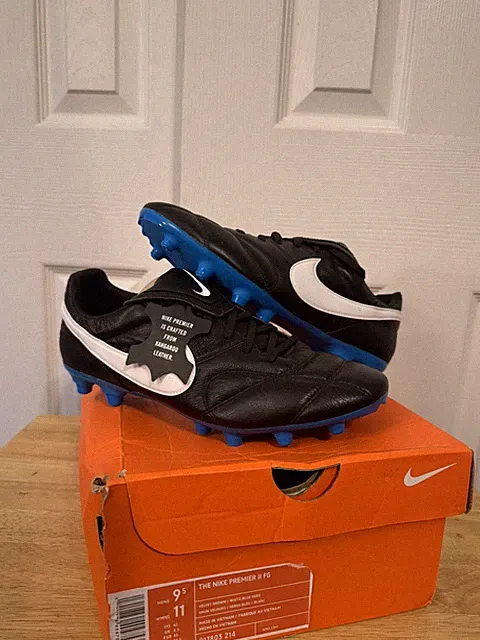 Nike Tiempo Legend Premier II 2.0 FG Soccer Cleats Kangaroo Leather Upper Boots