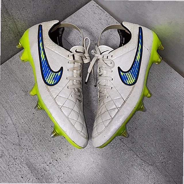 NIKE Tiempo Legend V Elite Leather ACC Soccer Cleats Football Boots US9.5 UK8.5