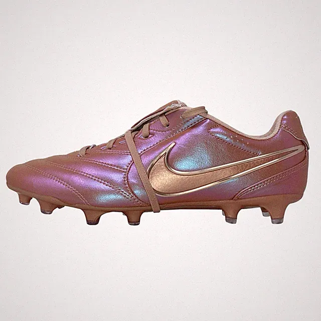 Nike Tiempo Ligera Pro FG Red Bronze Soccer Cleats, Size 8.5 BNIB IO9607-960