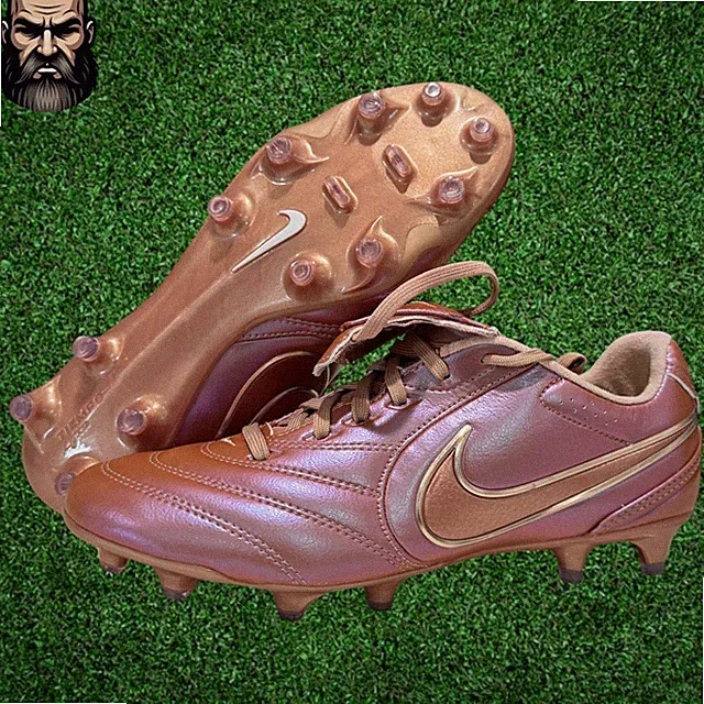 Nike Tiempo Ligera Pro LE Cleats Metallic Red Bronze IO9607-960 Men's Size 6
