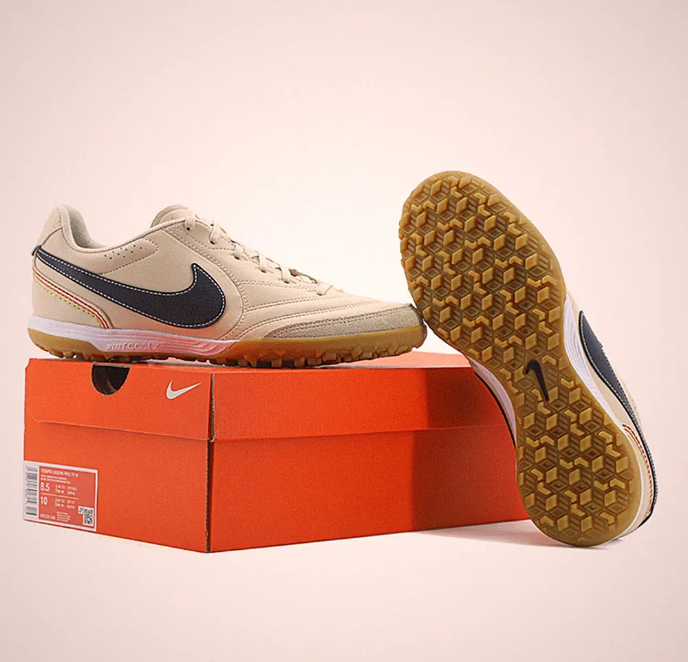 Nike Tiempo Ligera Pro TF Mens Turf Soccer Shoes Pearl White IR2226-240