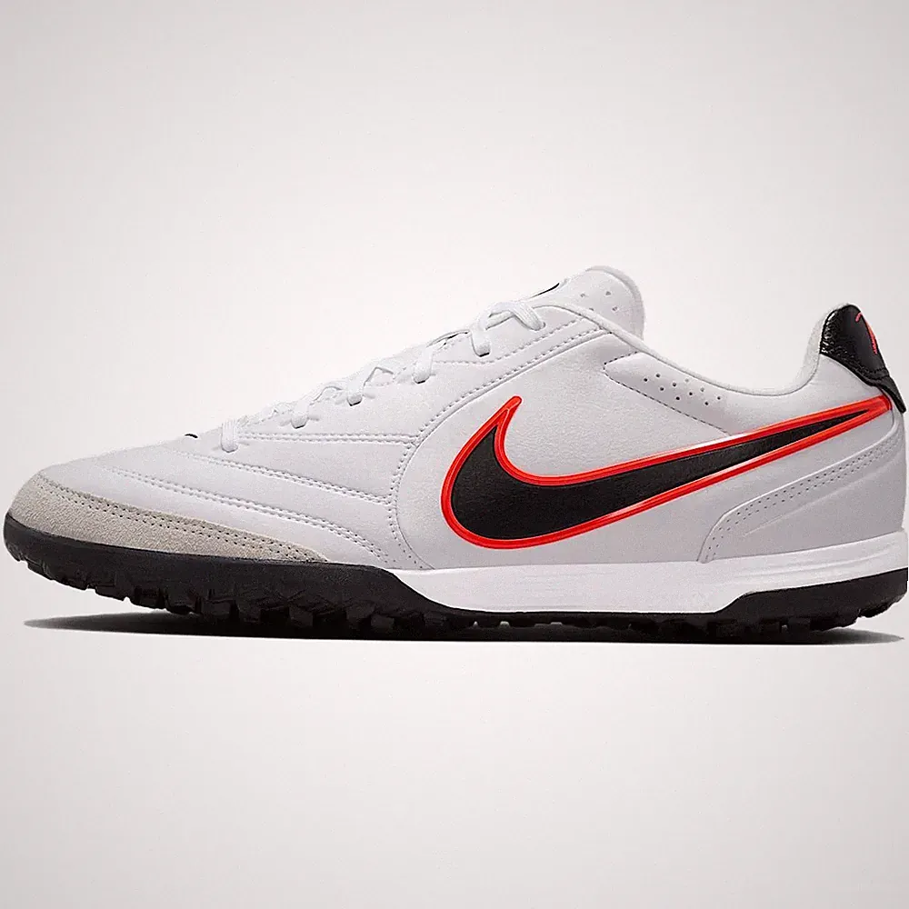 Nike Tiempo Ligera TF Turf Synthetic Leather Soccer Shoes Unisex - IB4477-106