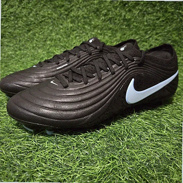 Nike Tiempo Maestro Elite FG Black Ice Blue Soccer Cleats HQ3157 040 Men Sz 6.5