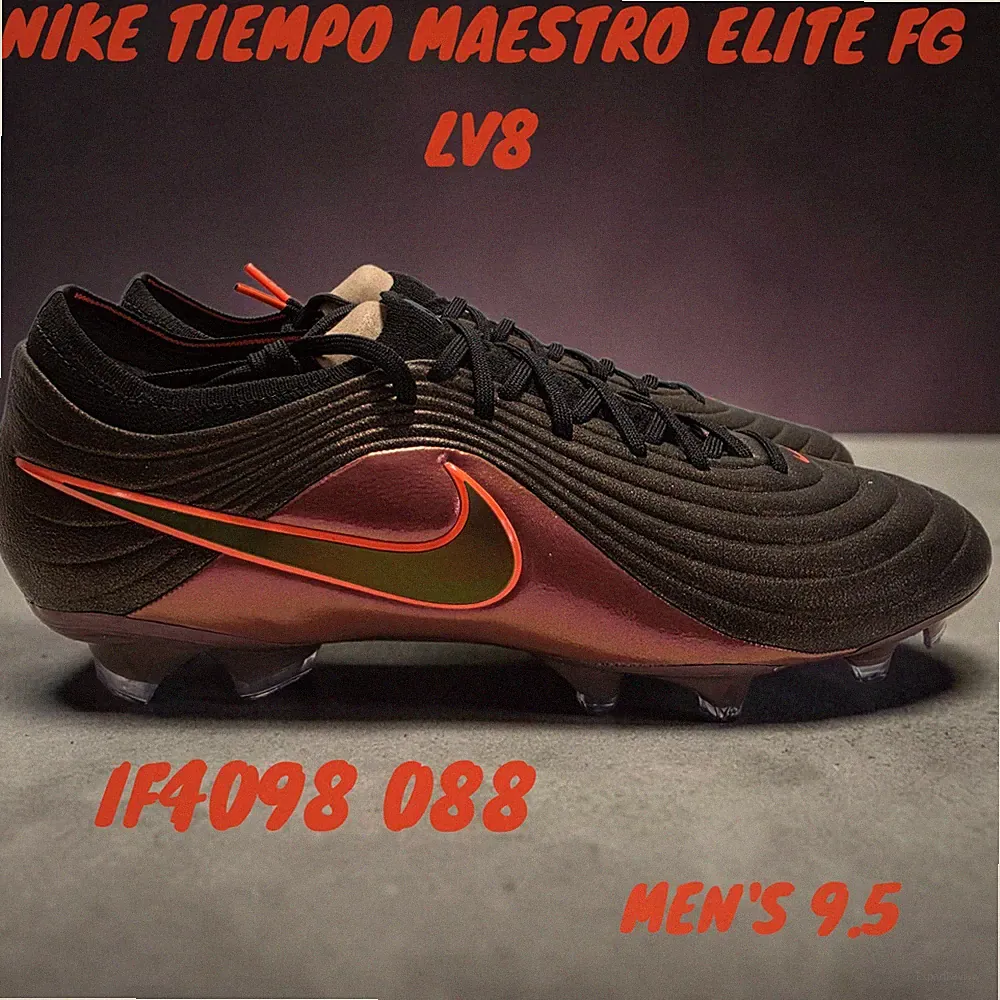 Nike Tiempo Maestro FG LV8 Elite Only Pack Soccer Cleats IF4098-088 Men's Sz 9.5